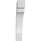 Ekena Millwork 6-in. W x 32-in. D x 36-in. H Merced Architectural Grade PVC Knee Brace BRCP06X32X36MRC - alternate 2
